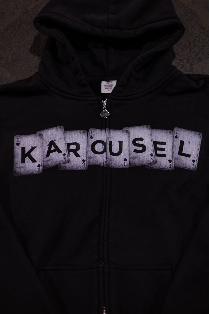 KAROUSEL "CARD" ZIP UP HOODIE