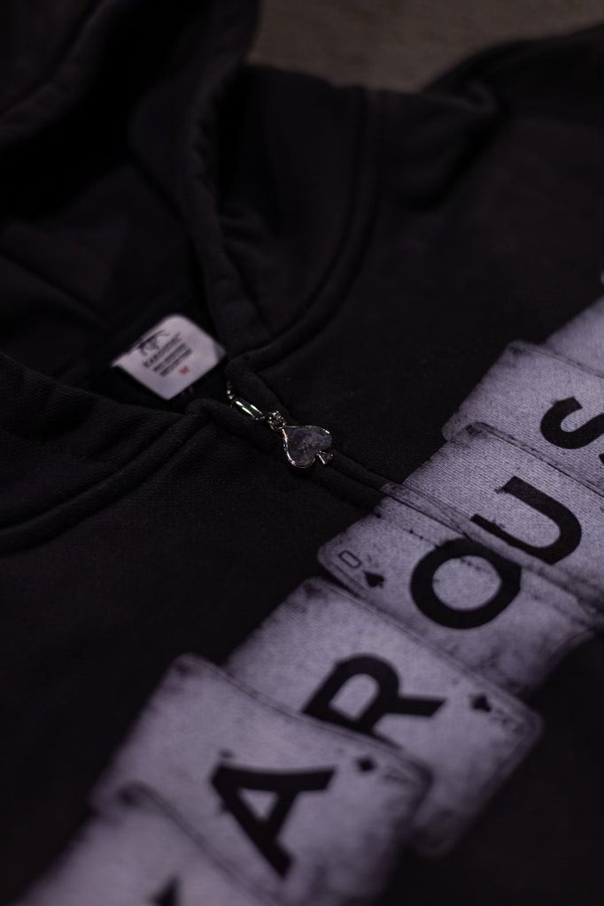 KAROUSEL "CARD" ZIP UP HOODIE