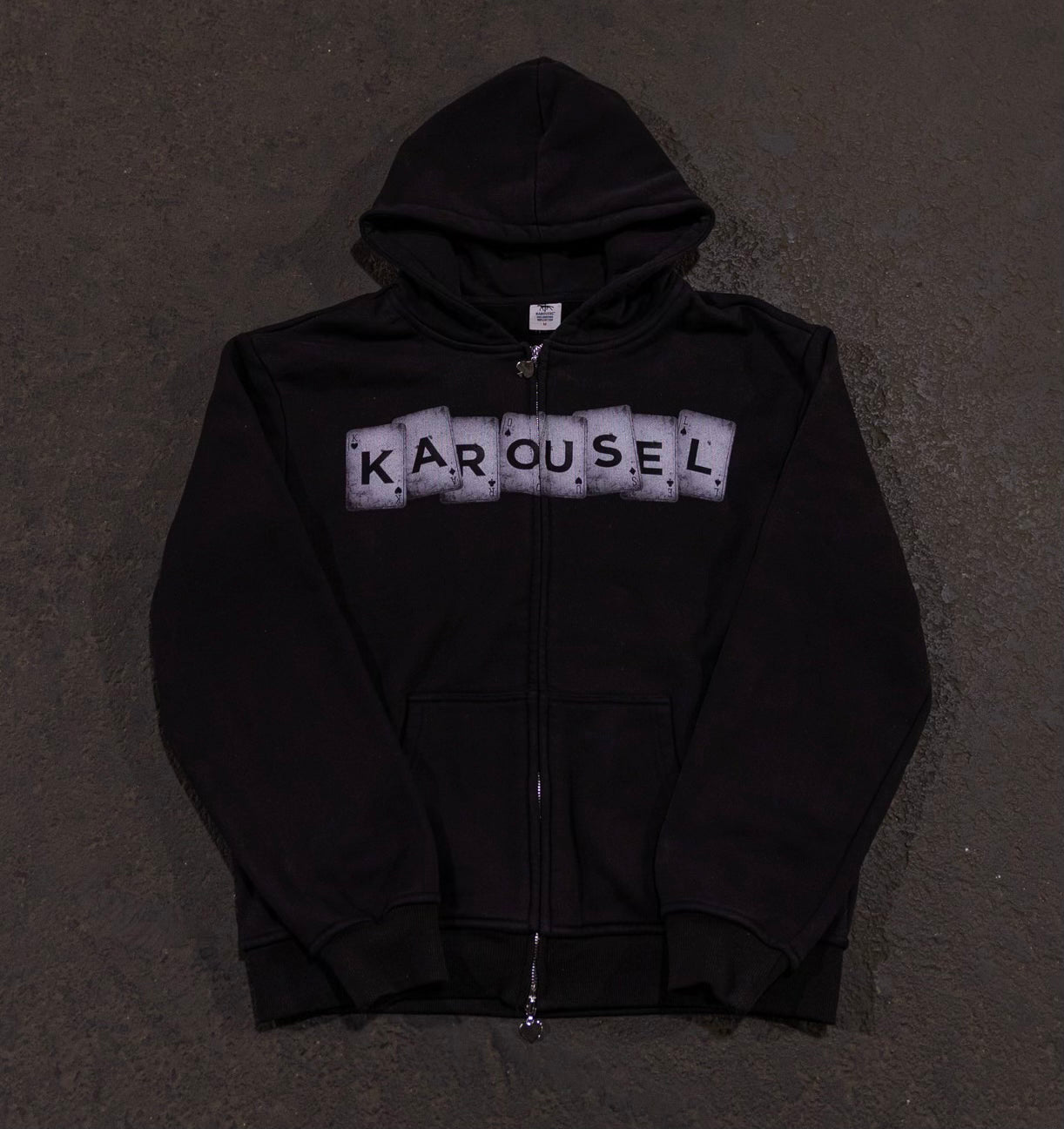 KAROUSEL "CARD" ZIP UP HOODIE
