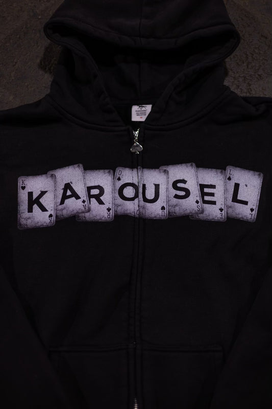 KAROUSEL "CARD" ZIP UP HOODIE
